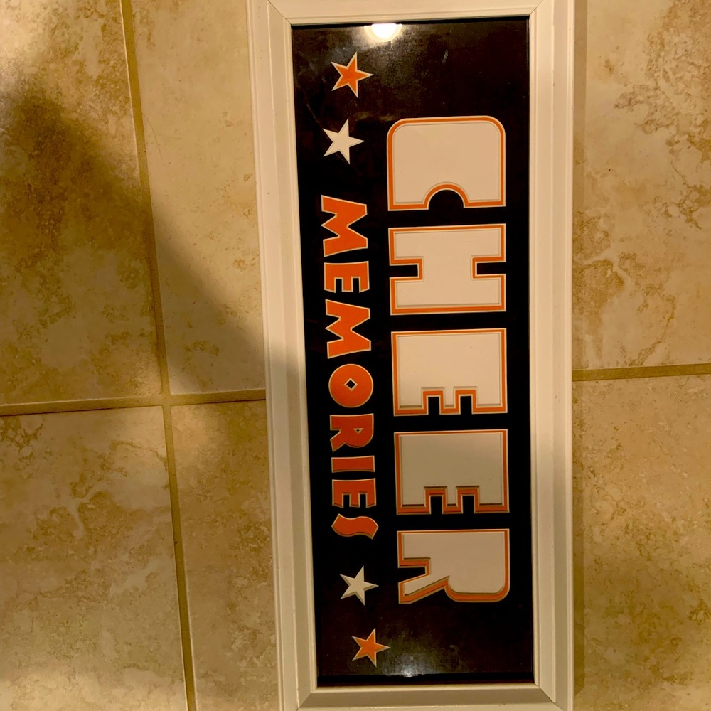Cheer photo frame